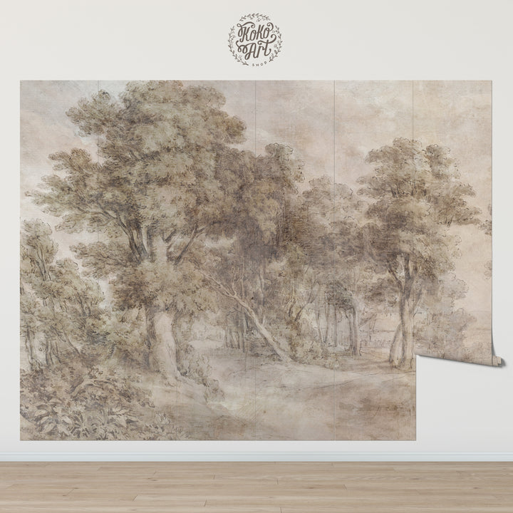 Woodvale Forest Wallpaper Mural