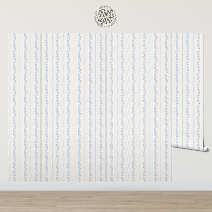 Dainty Floral Rhyme Wallpaper