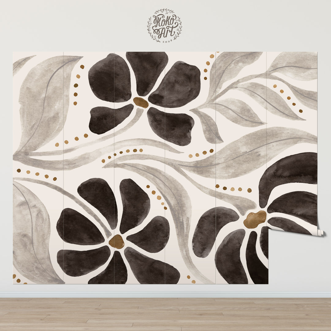 Minimal Bloom in Big Scale Mural