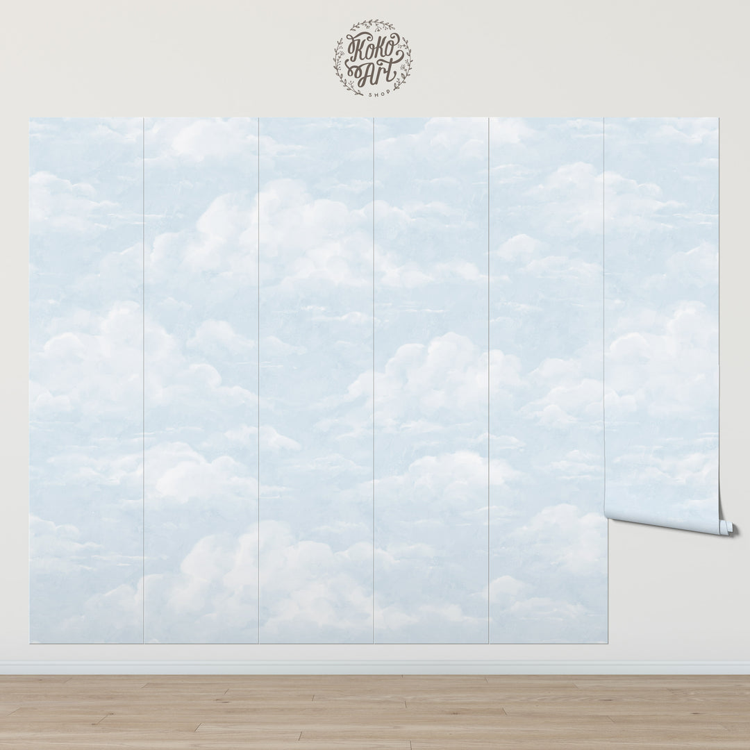 Quiet Clouds Mural