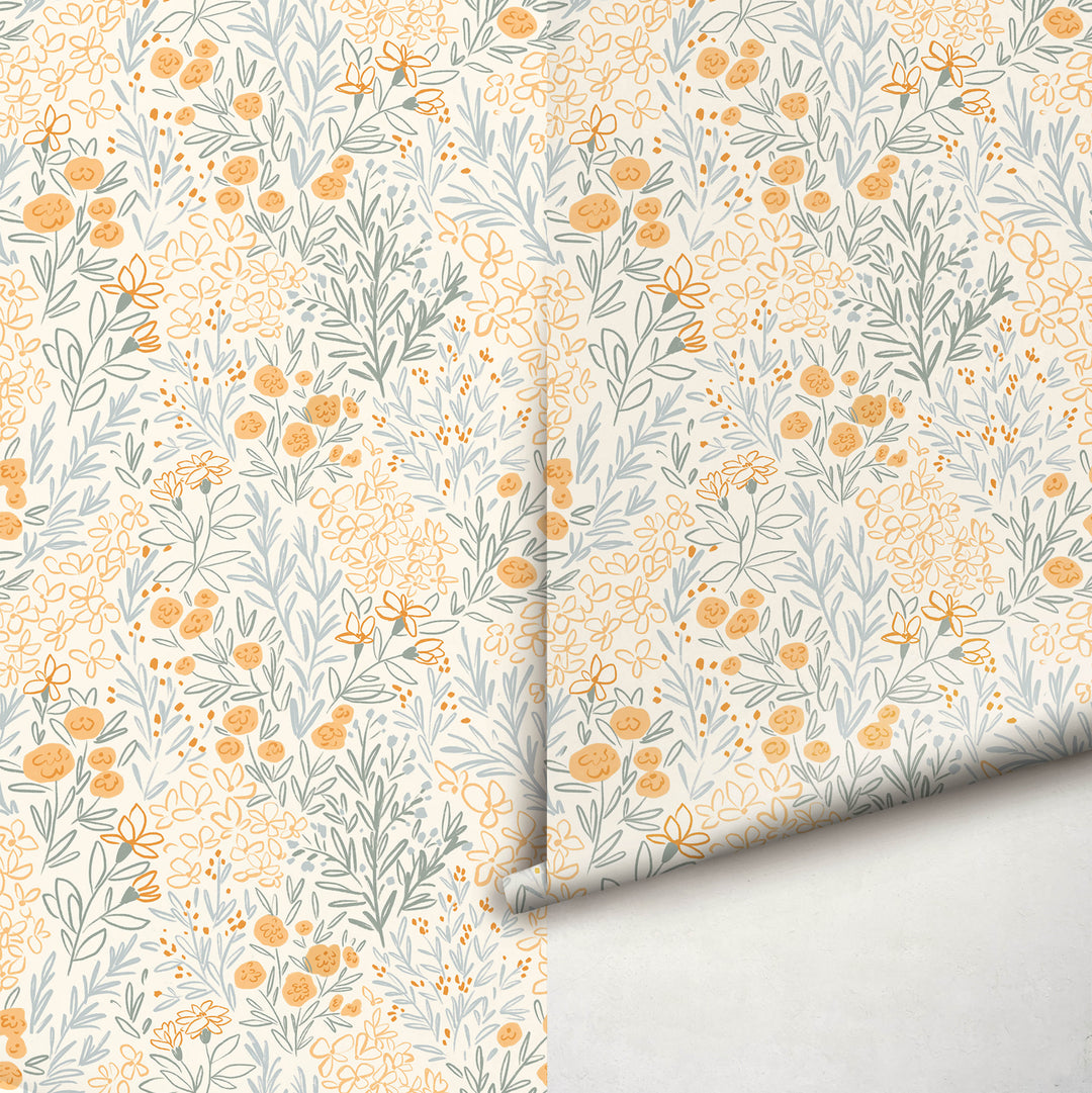 Wildflowers Garden Wallpaper