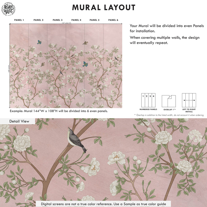 Charmony Chinoiserie Rosa