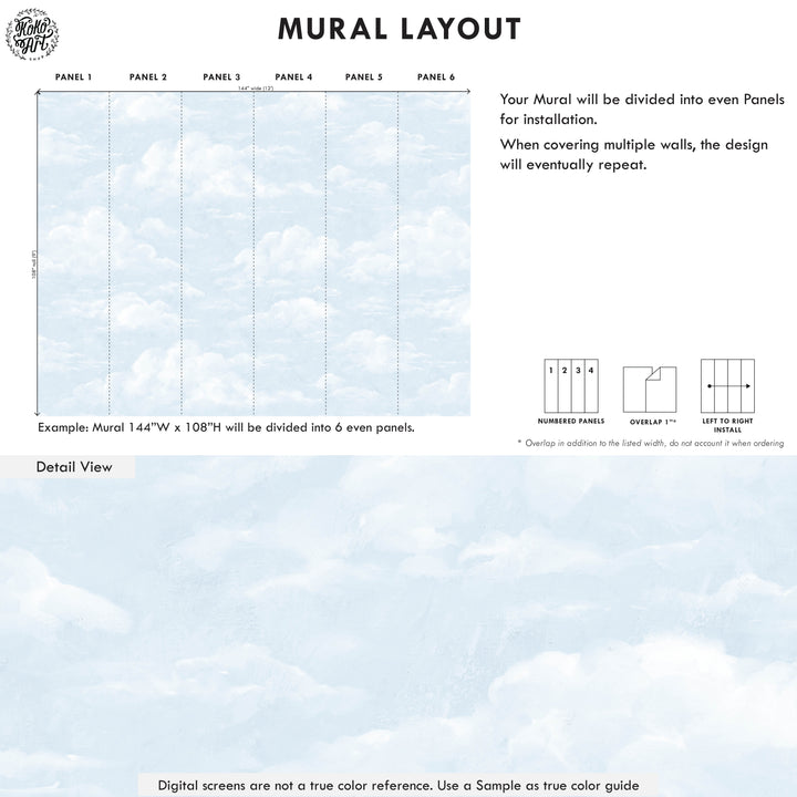 Quiet Clouds Mural