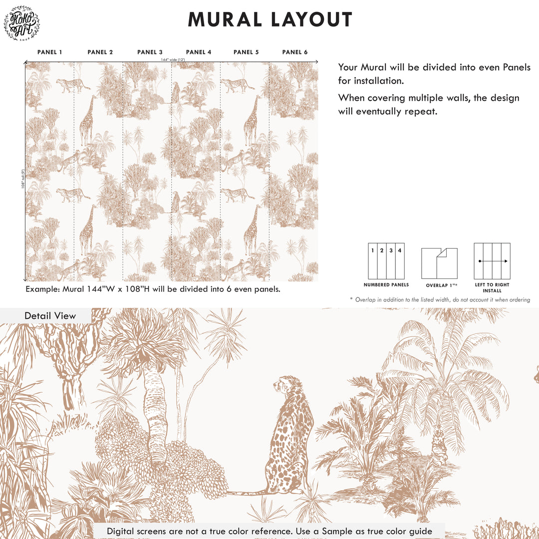 The Minimal Jungle Mural