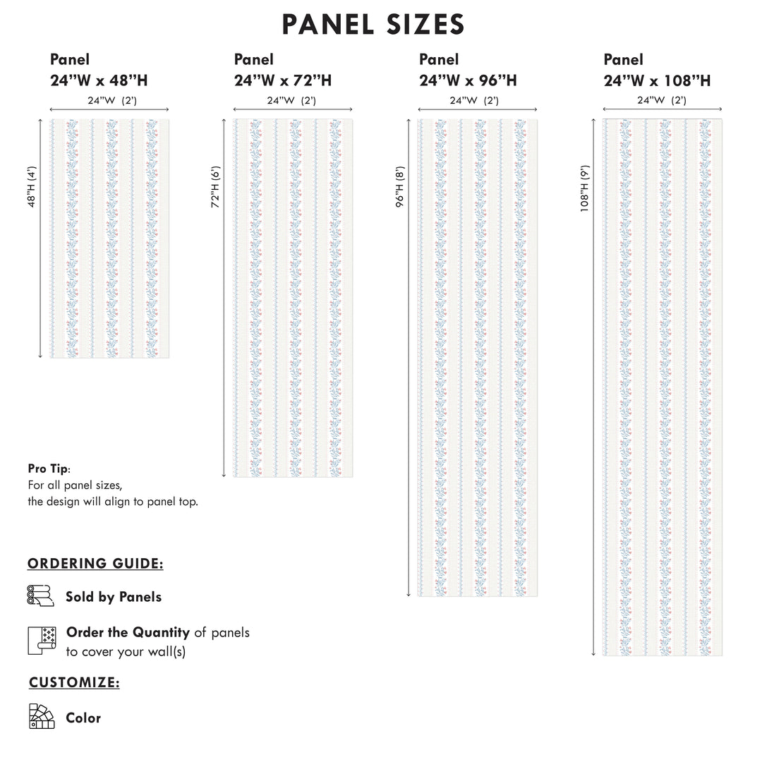 Dainty Floral Rhyme Wallpaper