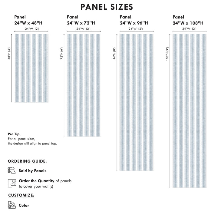 Zig Zag Column Vintage 6  Stripe Wallpaper