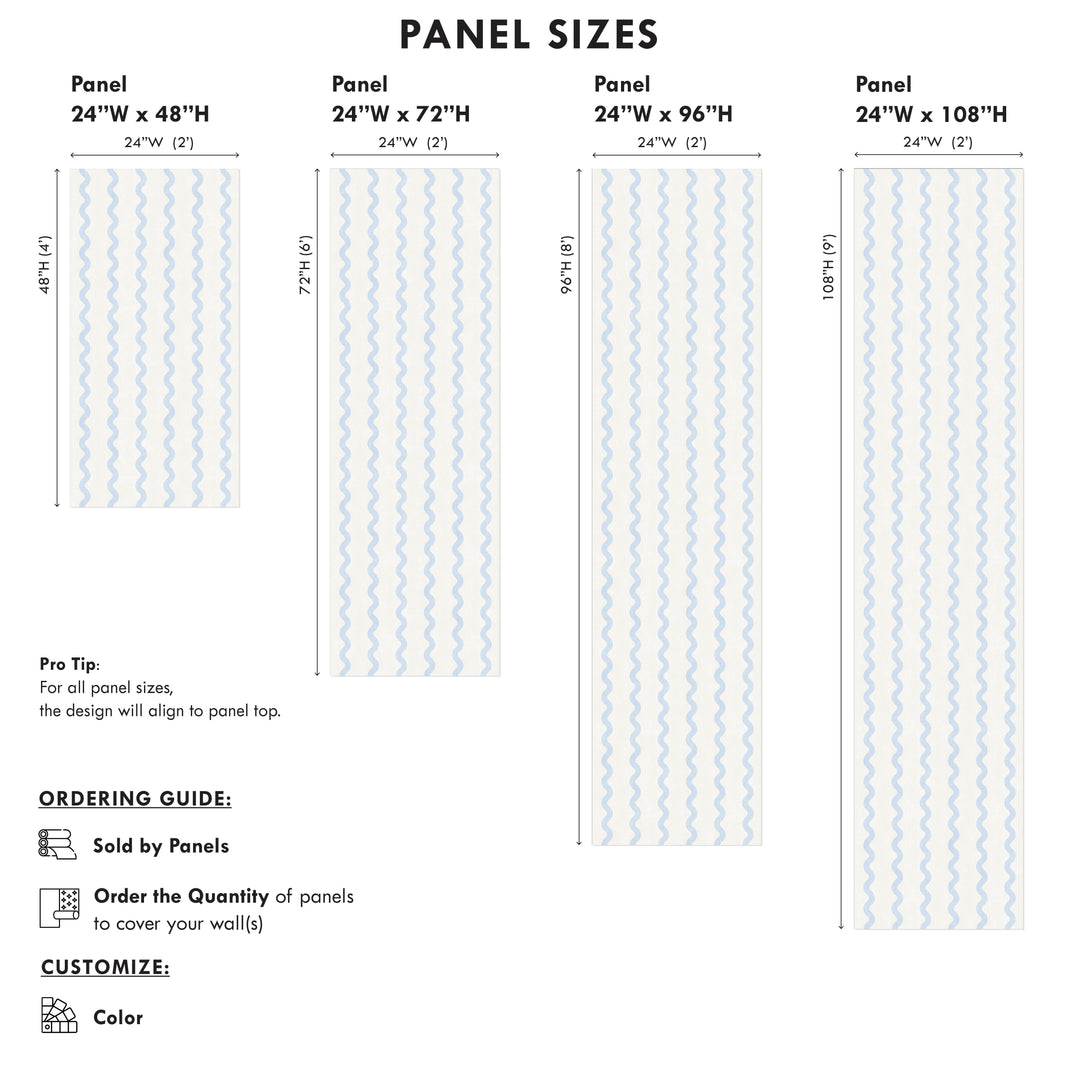 Minimalist Linen Wave Stripe Wallpaper