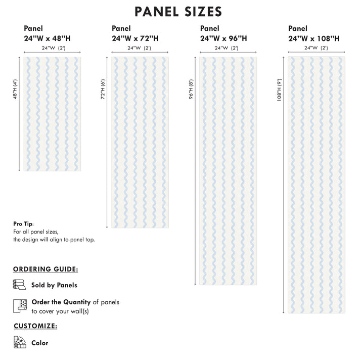 Minimalist Linen Wave Stripe Wallpaper