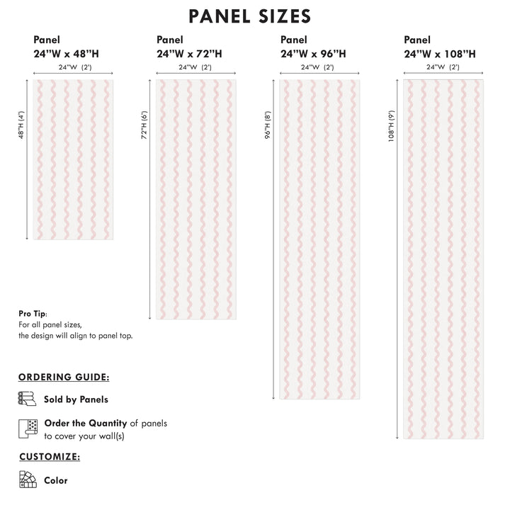 Minimalist Linen Wave Stripe Wallpaper