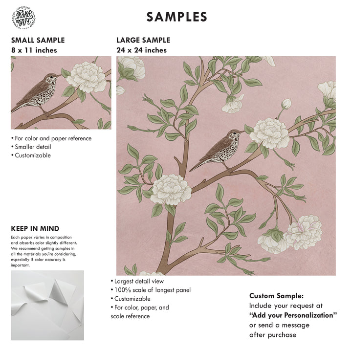 Charmony Chinoiserie Rosa