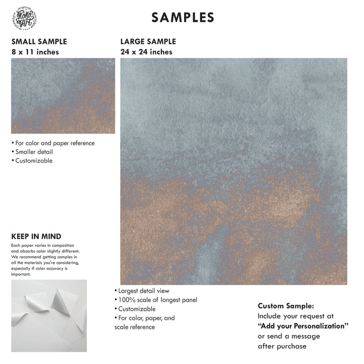 Minimal Ombre Clouds in Dusk Wallpaper Mural