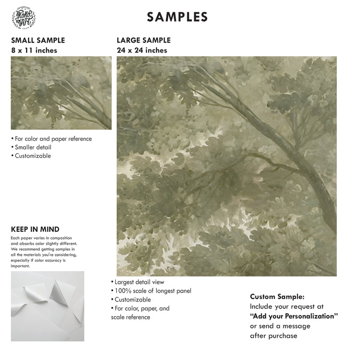 The Vintage Foliage Mural