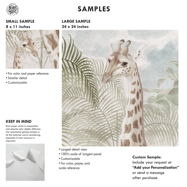 Vintage Safari Mural