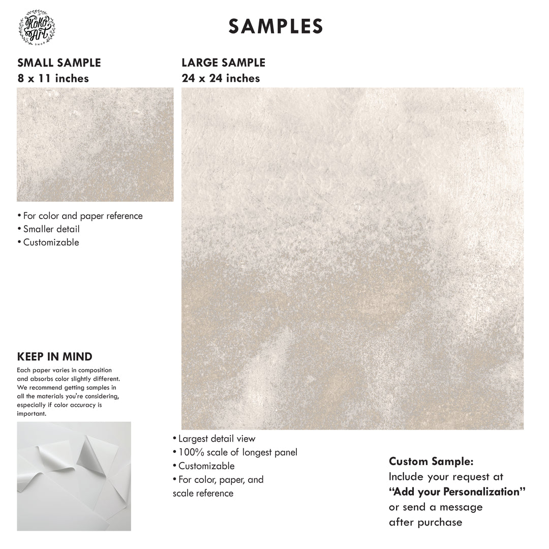 Minimal Ombre Clouds in Nude Wallpaper Mural