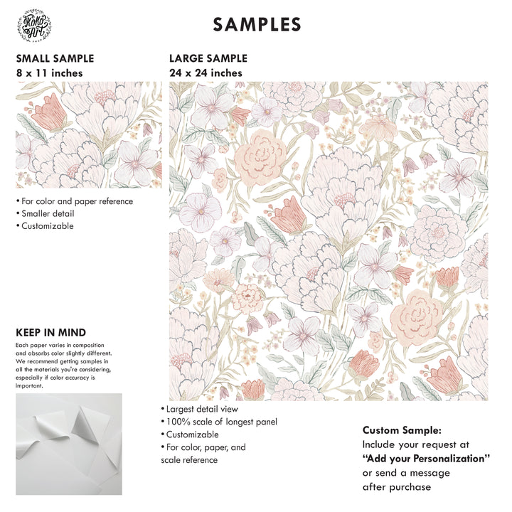 Romantic Meadow Wallpaper - Studio Exclusive