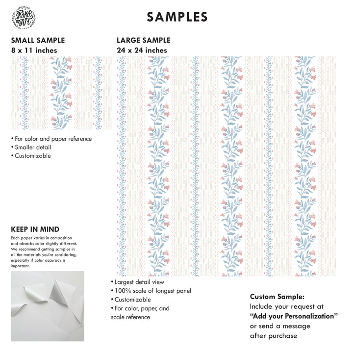 Dainty Floral Rhyme Wallpaper