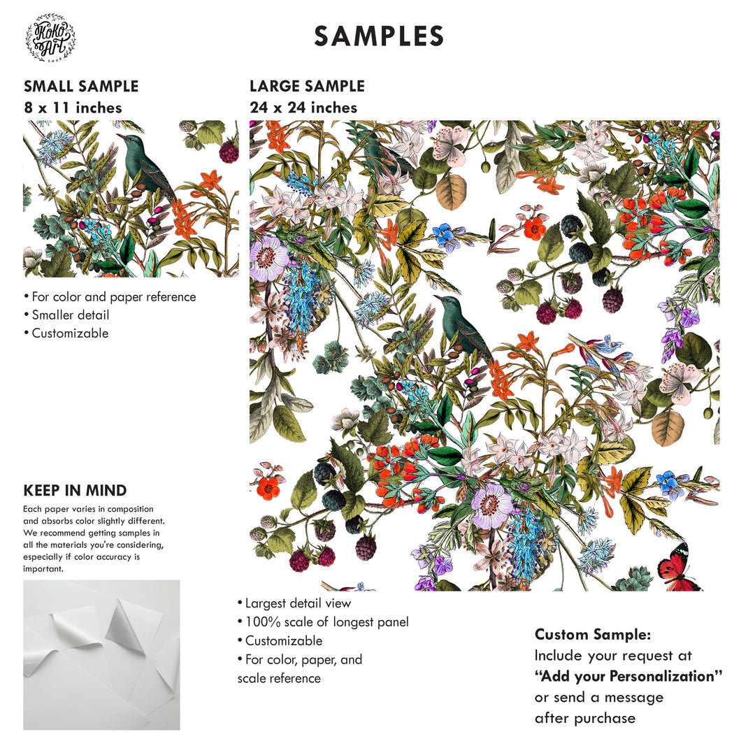 Vintage Botanical Wildflowers - Studio Exclusive
