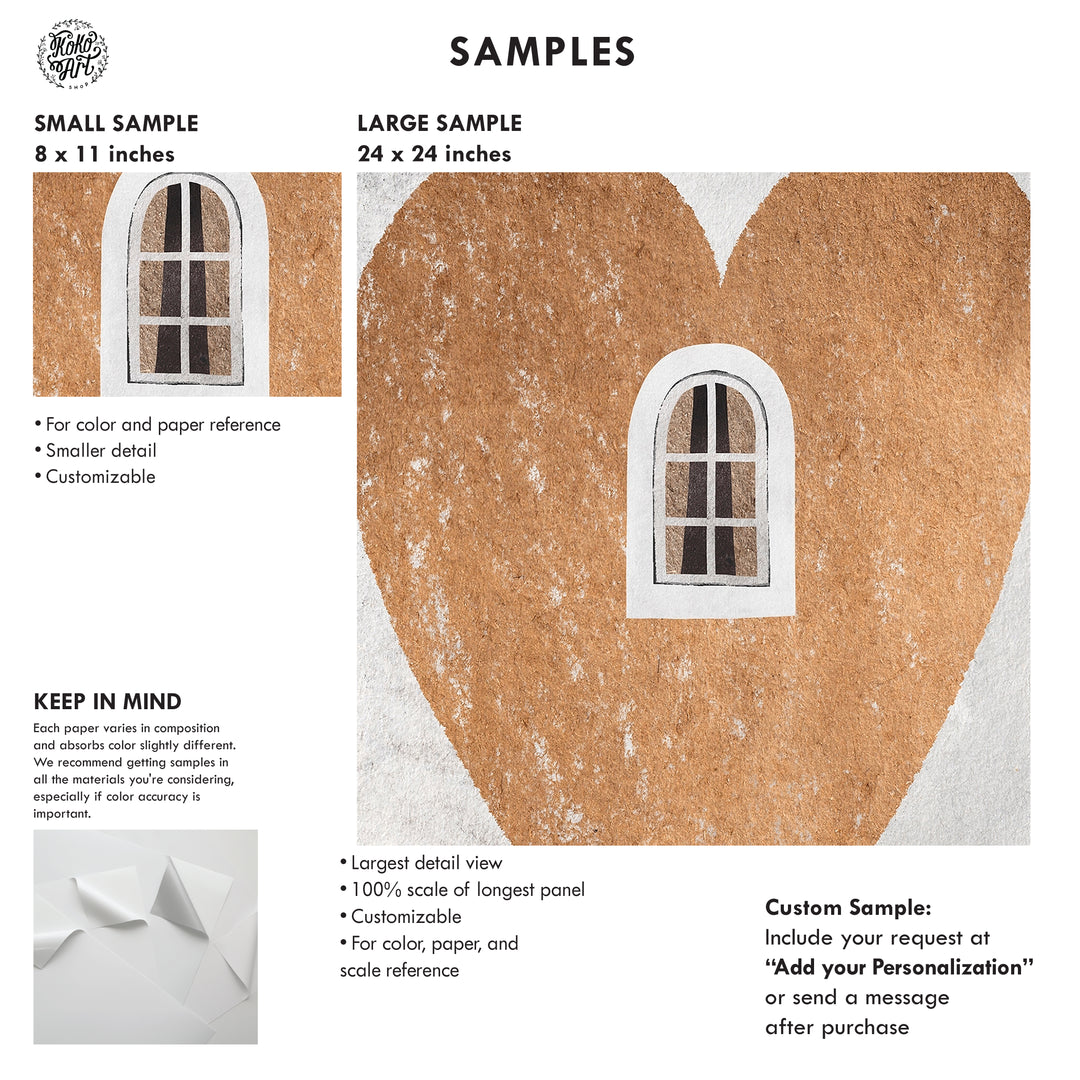 Scandinavian Small Town Wallpaper Mural