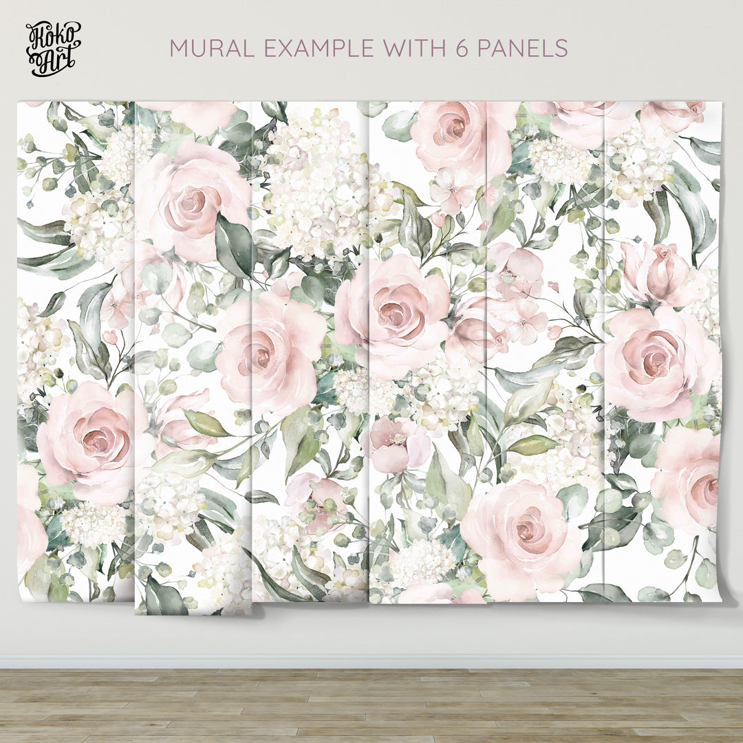 Sweet Rosy Mural