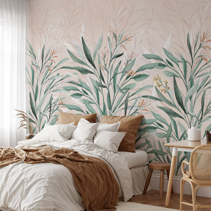 Botanical Landscape Mural