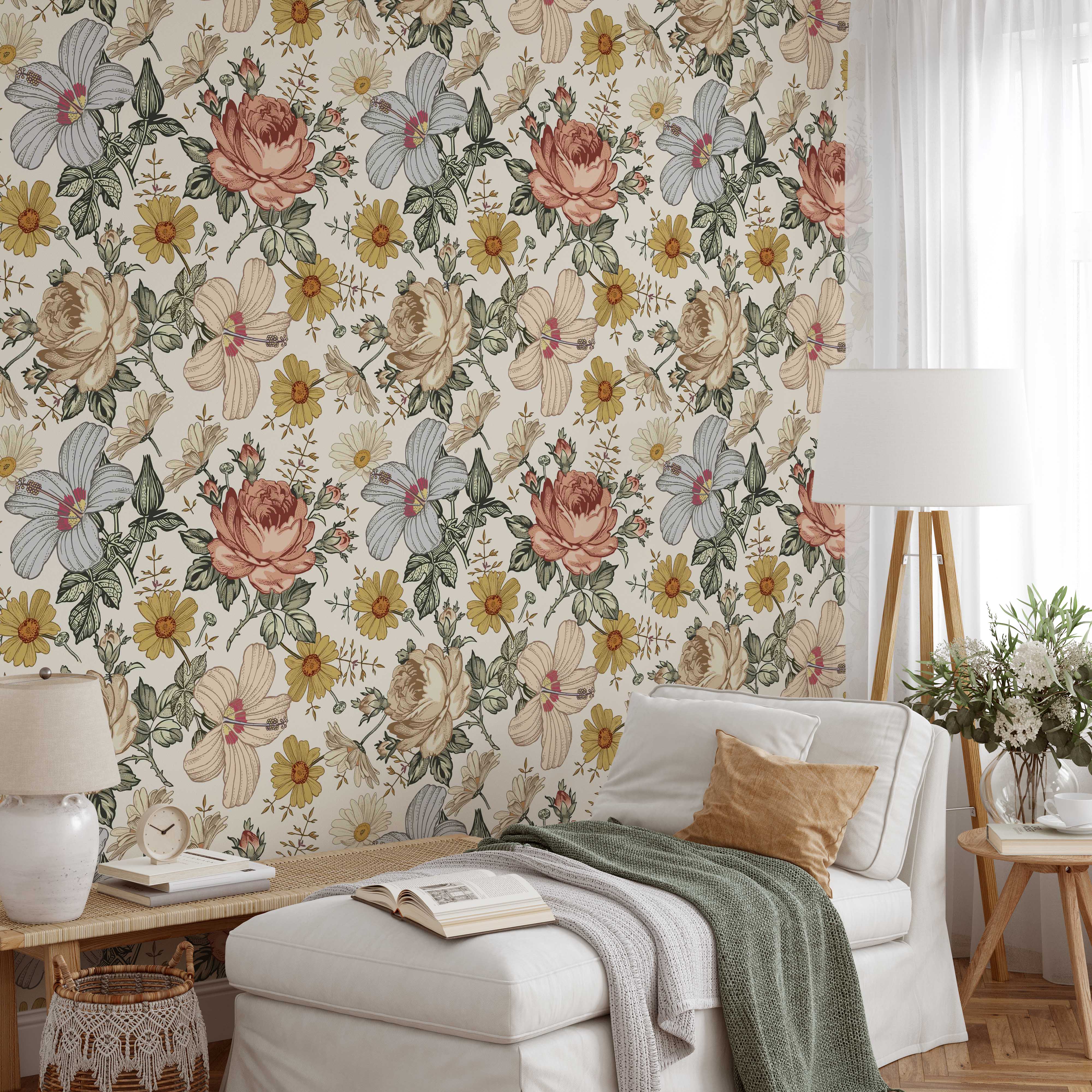 Vintage peel and stick wallpaper hotsell