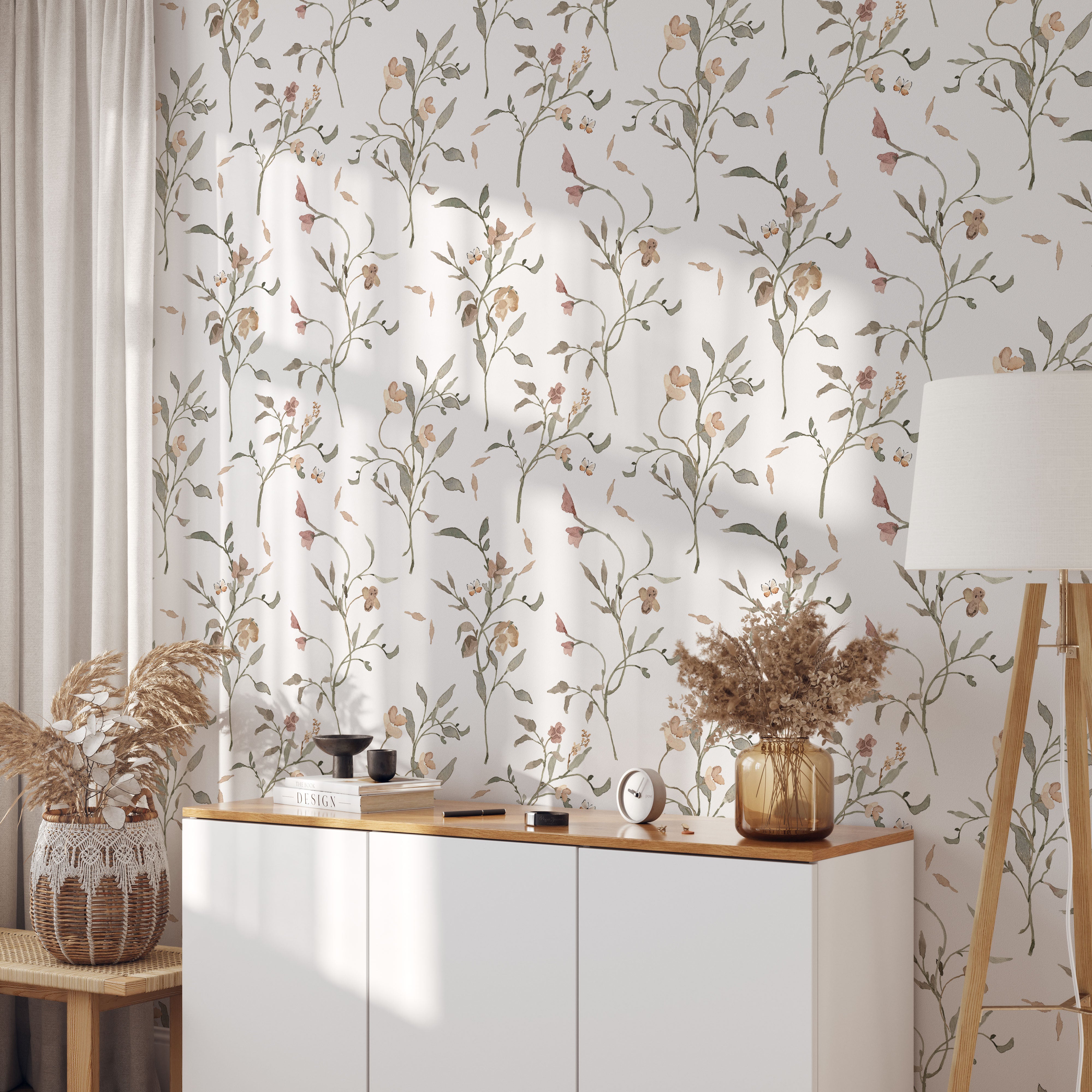 Genevieve Wallpaper – Koko Art Shop