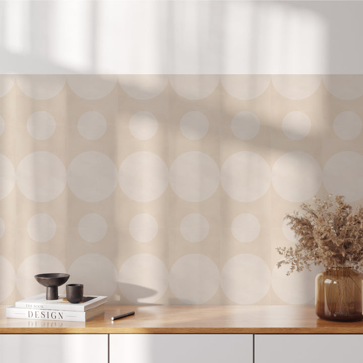 Paquete de pegatinas de vinilo para azulejos con formas abstractas bohemias ligeras