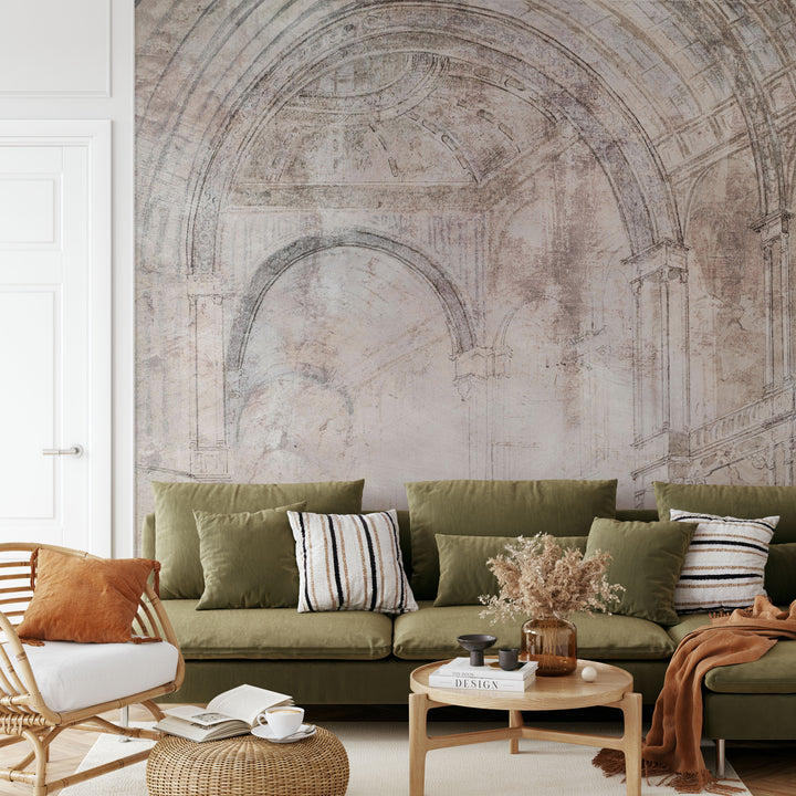 Renaissance Arches Mural