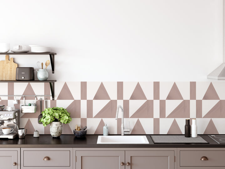 Geometric Boho Pattern Tile Decal Vinyl Stickers Pack