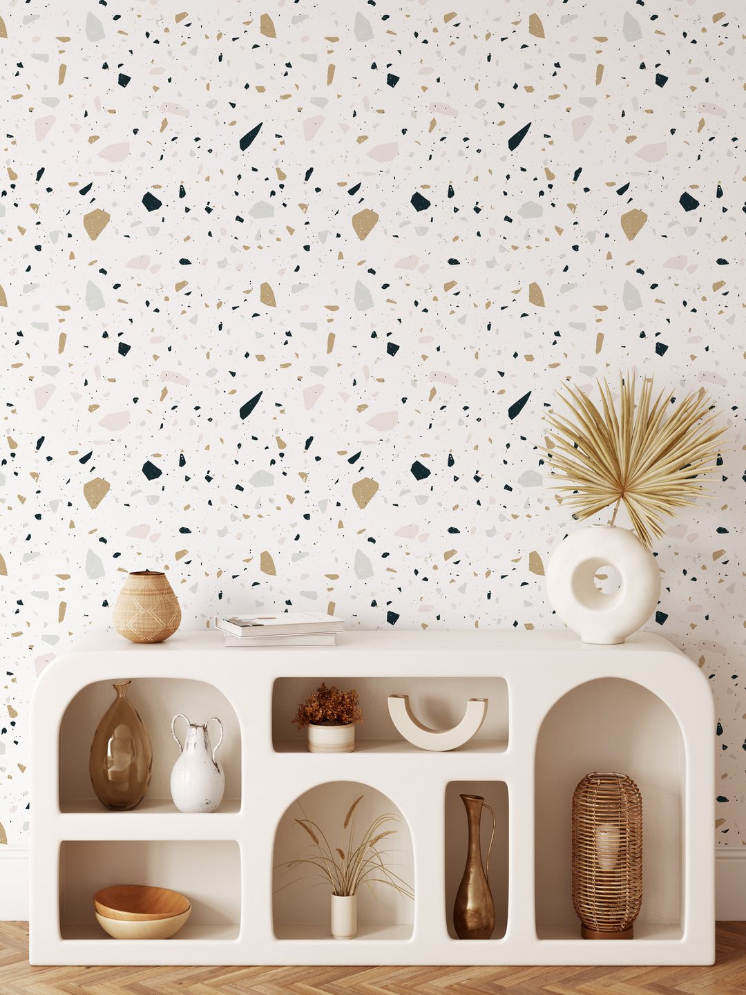 Light Terrazzo Wallpaper