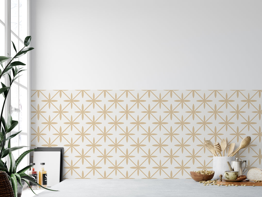 Paquete de pegatinas de vinilo con calcomanías para azulejos neutros claros