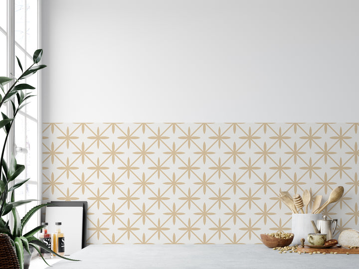 Paquete de pegatinas de vinilo con calcomanías para azulejos neutros claros