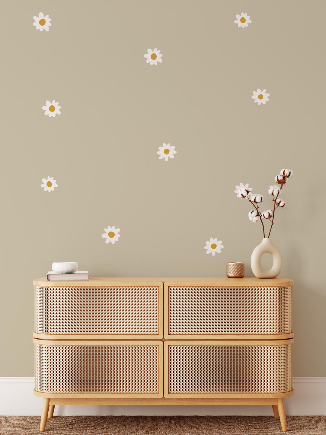 Daisy Floral Decals