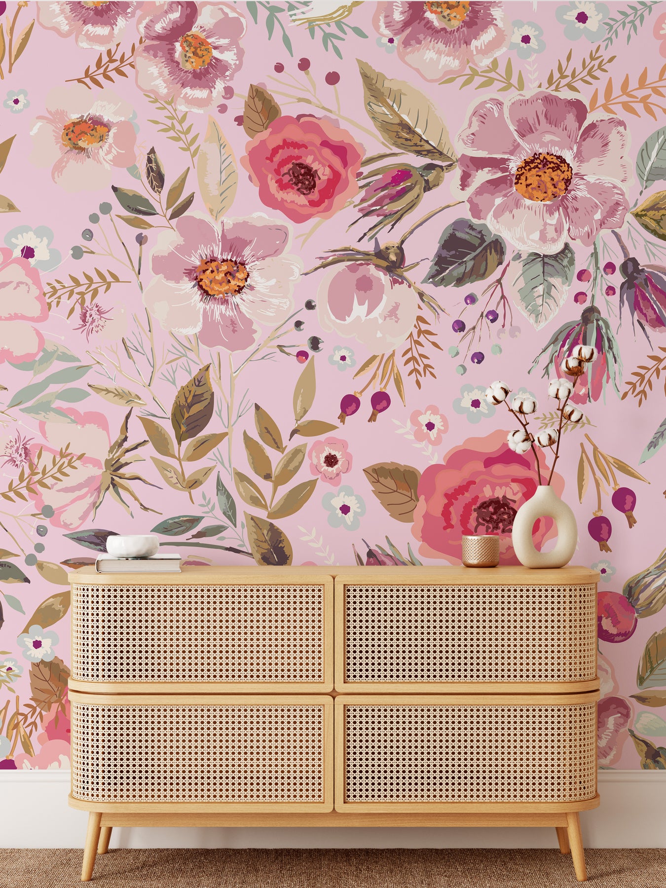 Sweet Madison in Pink Mural – Koko Art Shop