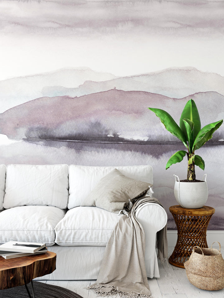 Watercolor Mountains