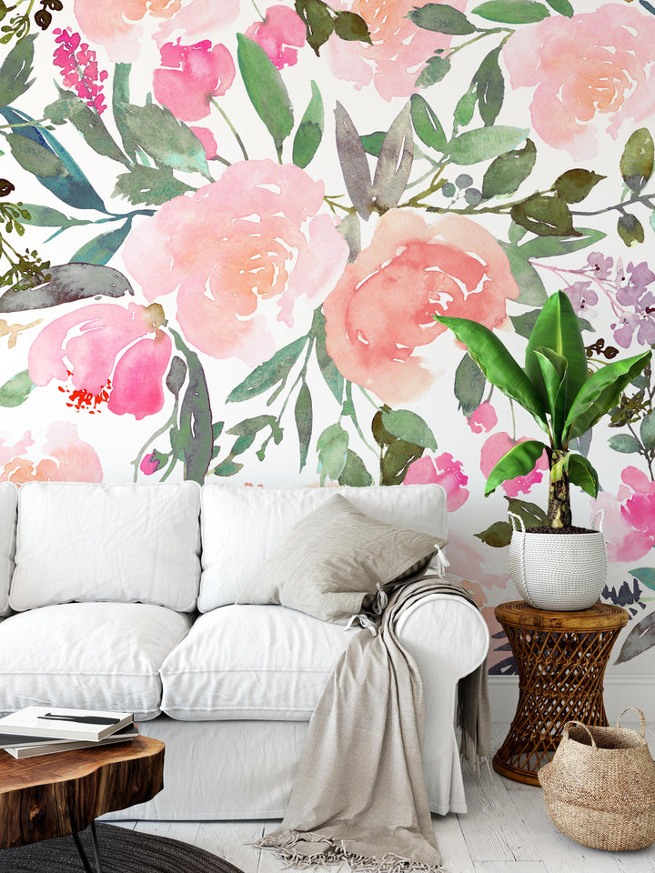 Amelie's Fresh Garden Wallpaper Mural