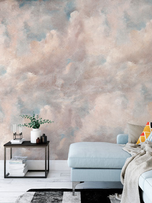 Sweet Dusk Clouds Wallpaper Mural