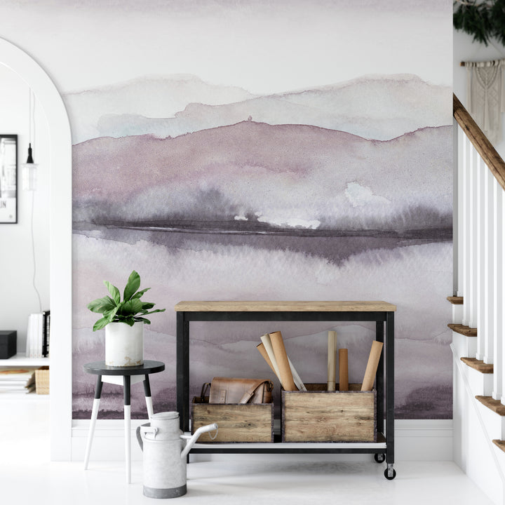 Watercolor Mountains