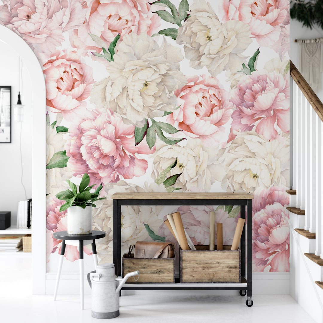 Lolita Peony Mural