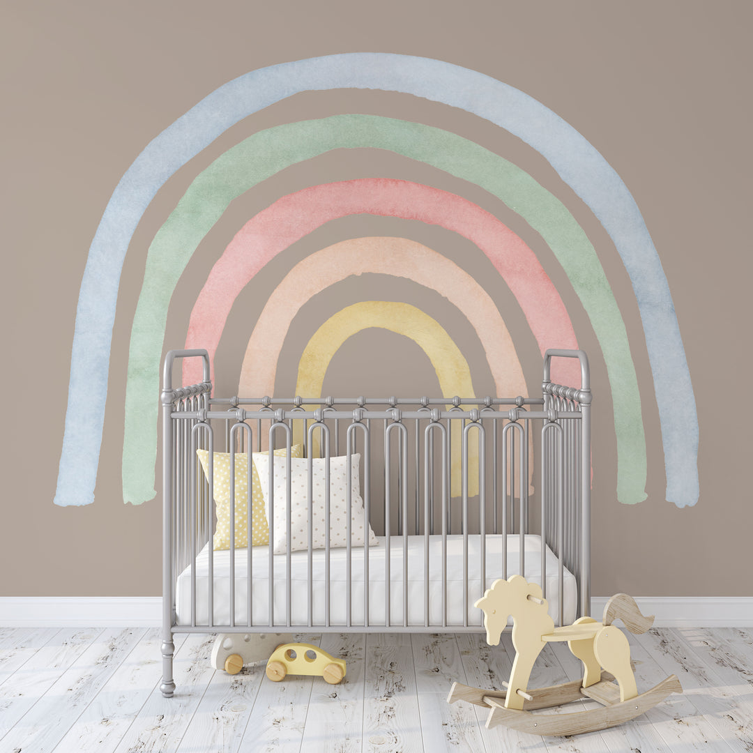 Sweet Pastel Rainbow Decal