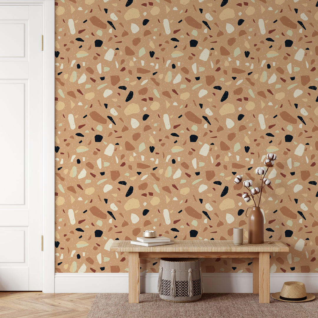 Coffee Cream Terrazzo