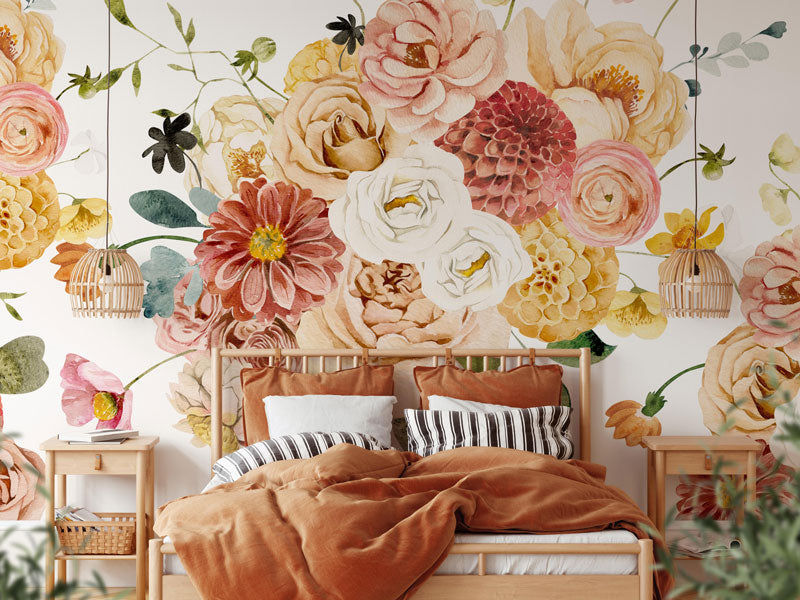 Blushing Spring Mural