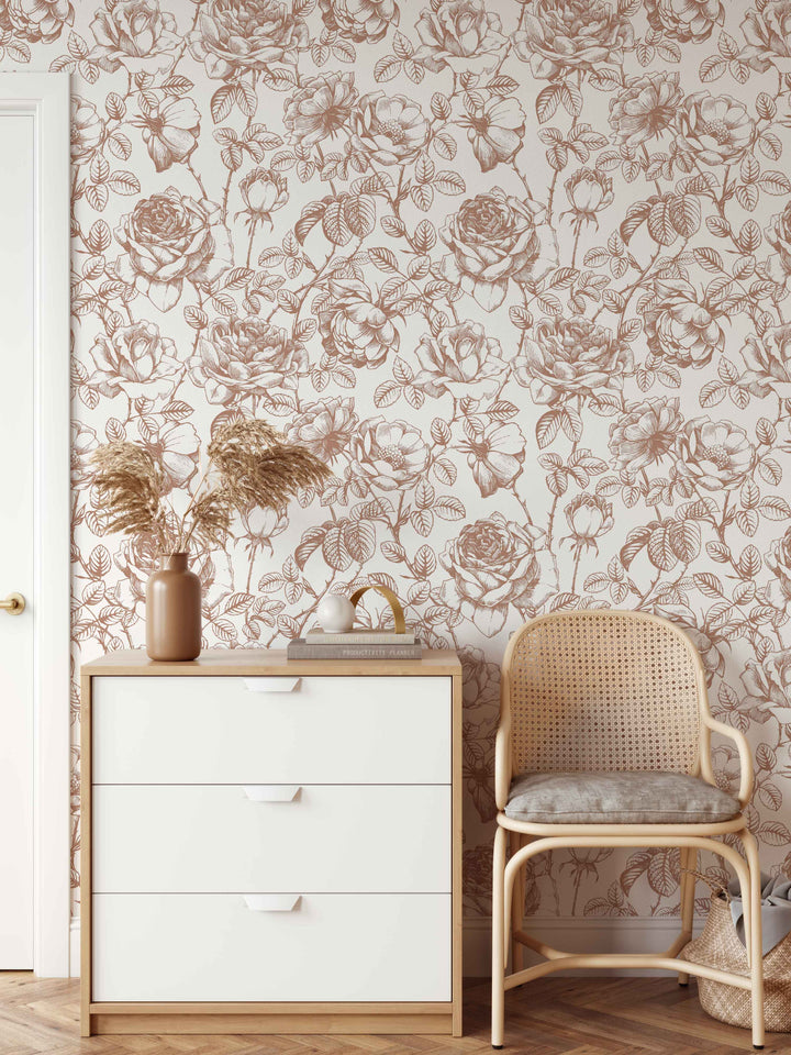 Fondo De Pantalla De Rosas Boho