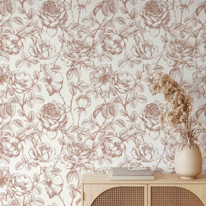 Fondo De Pantalla De Rosas Boho