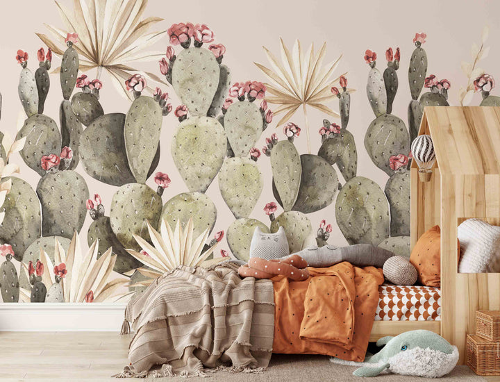 Desert Bloom Wallpaper Mural