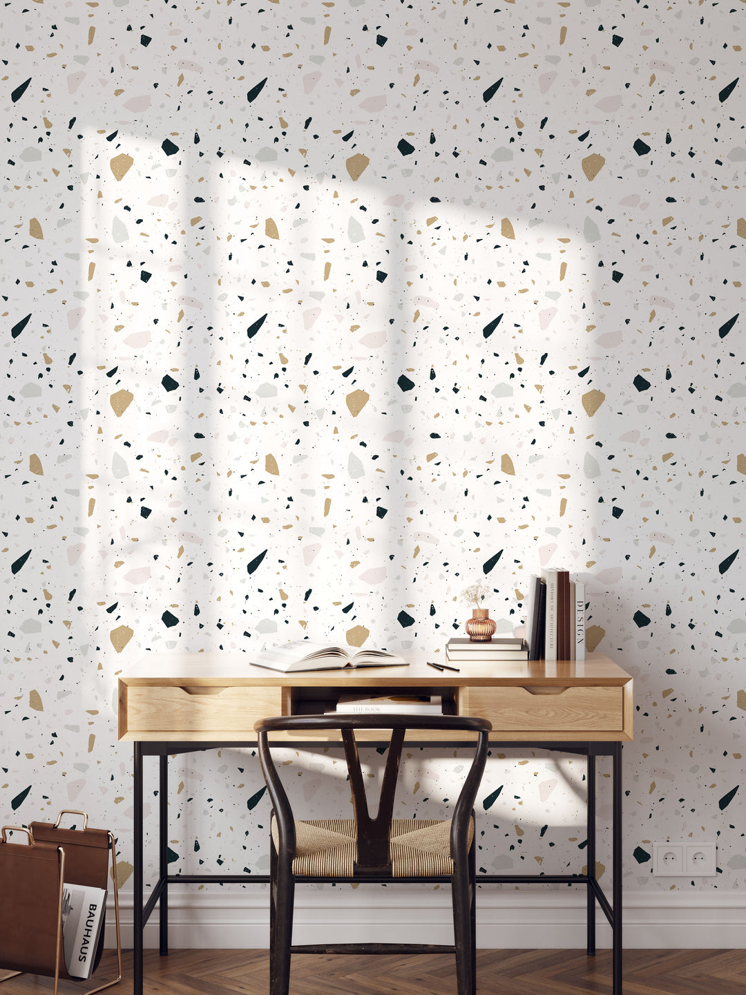 Light Terrazzo Wallpaper