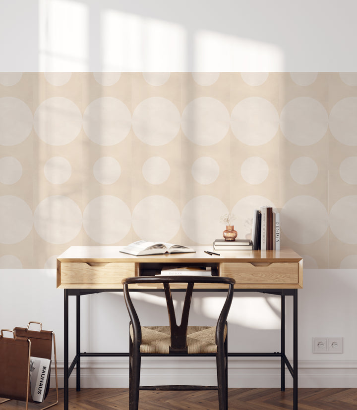 Paquete de pegatinas de vinilo para azulejos con formas abstractas bohemias ligeras