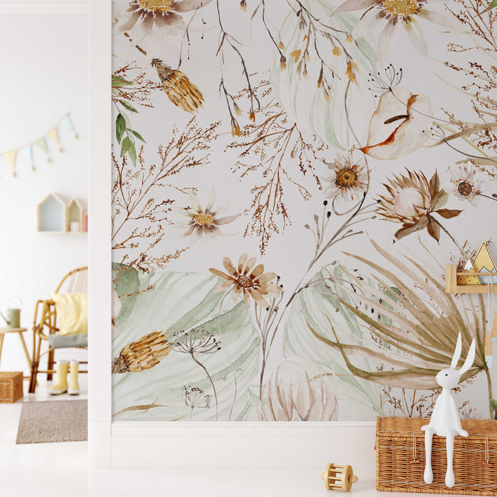 Boho Spring Mural