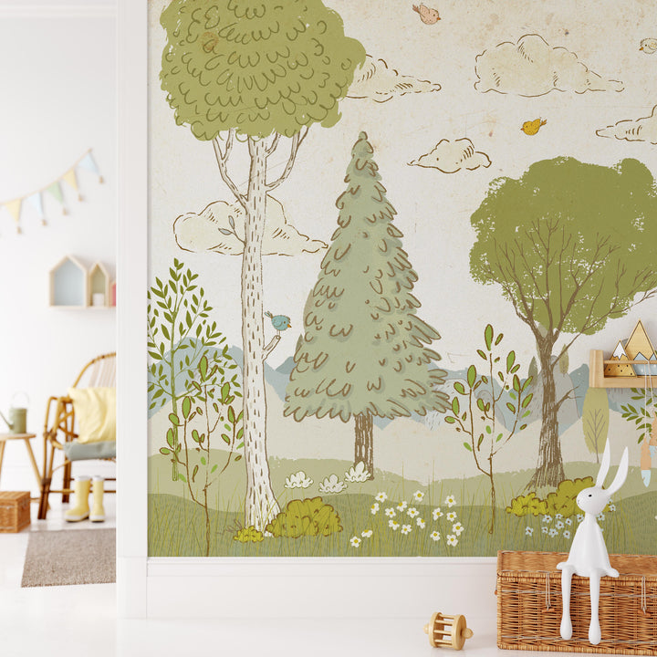 Sweet Forest Mural
