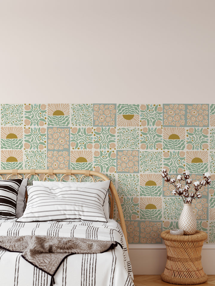 Paquete de pegatinas de vinilo con calcomanías para azulejos Retro Vibes